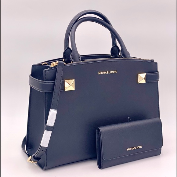 Michael Kors Medium Karla Satchel and Wallet Set